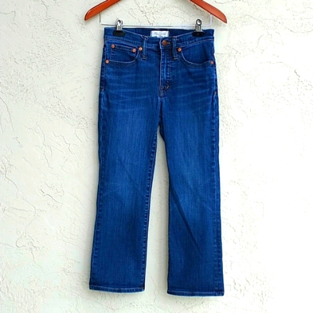 MADEWELL Petite Cali Demi-Boot Jeans in Larkspur Wash Size 25P